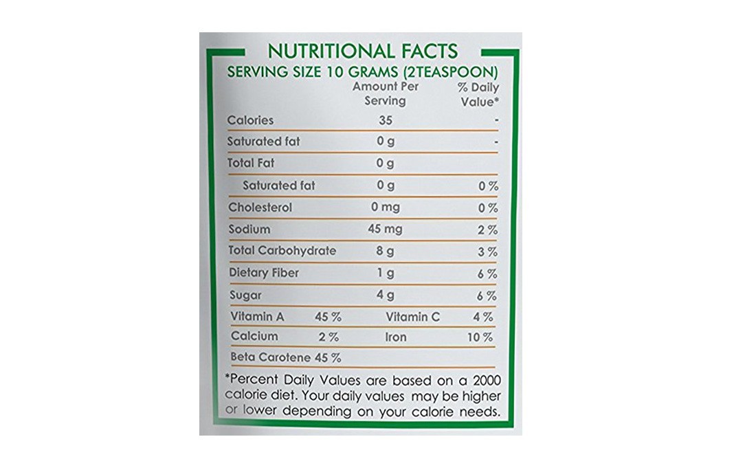 Holy Natural Carrot Powder    Pack  400 grams